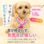 画像7: 【ポイント10倍で会員様はお得】犬用 スーパーハーネス &リードセット メッシュ ドッグスター 蓄光反射ワッペン付 1号〜6号 (7)